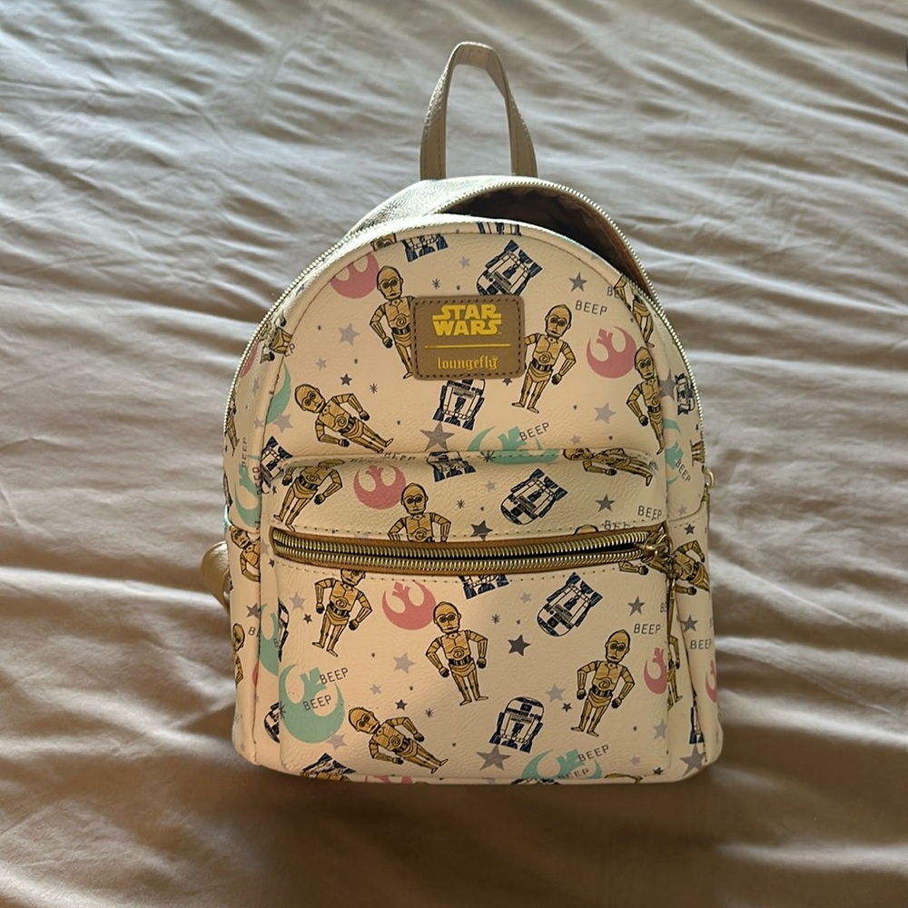 Starwars loungefly backpack